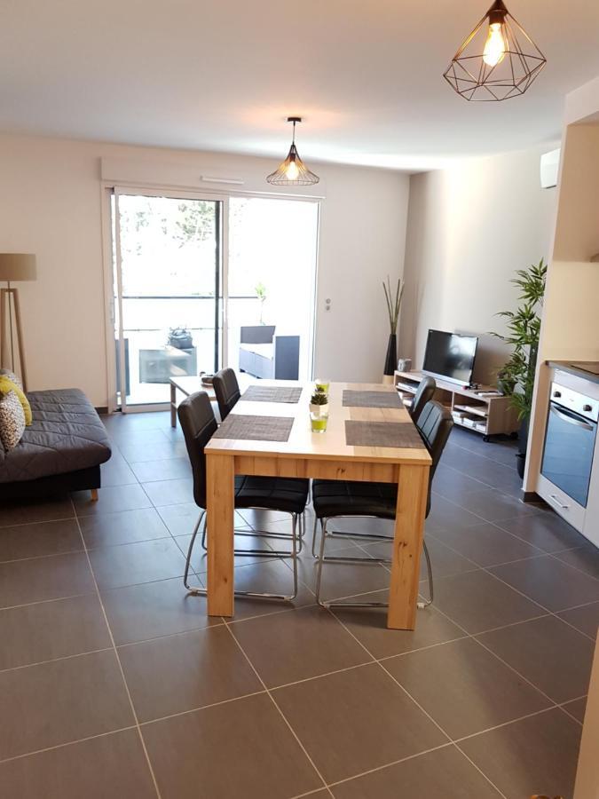 Апартаменты Appt Style Montpellier , Terrasse,Garage Лат Экстерьер фото